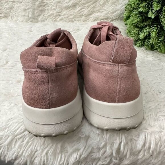 MATISSE "TOP NOTCH" Faux Suede LACE-UP Pink Sneakers  WOMEN'S SIZE 10 M - Picture 4 of 7